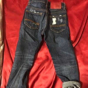 Zara skinny distressed jeans